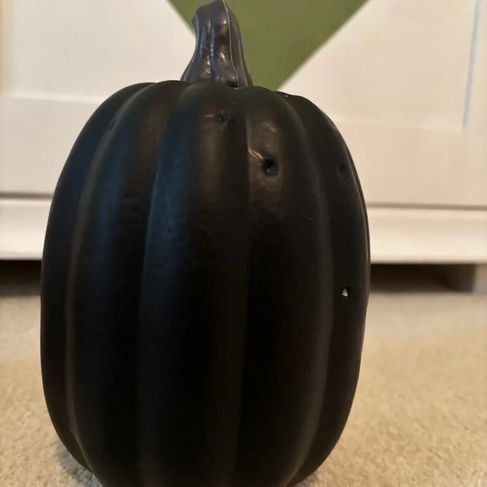 LIKE NEW! Target Orange/Black Jack o' Lantern and Ghost Pumpkins